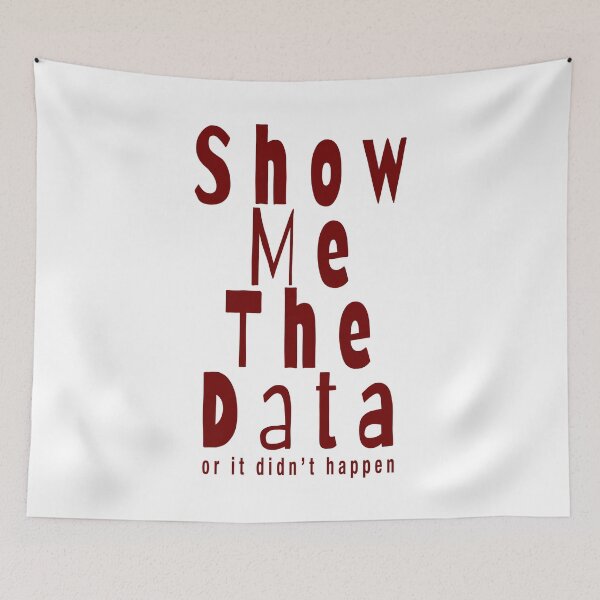 Item preview, Show Me The Data designed and sold by Angry Swan Designs.