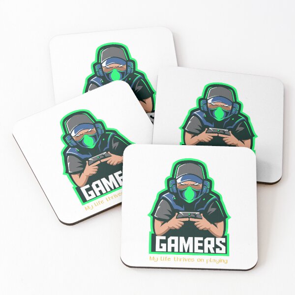 Item preview, Gamers – My Life Thrives on Playing designed and sold by Design-BO.