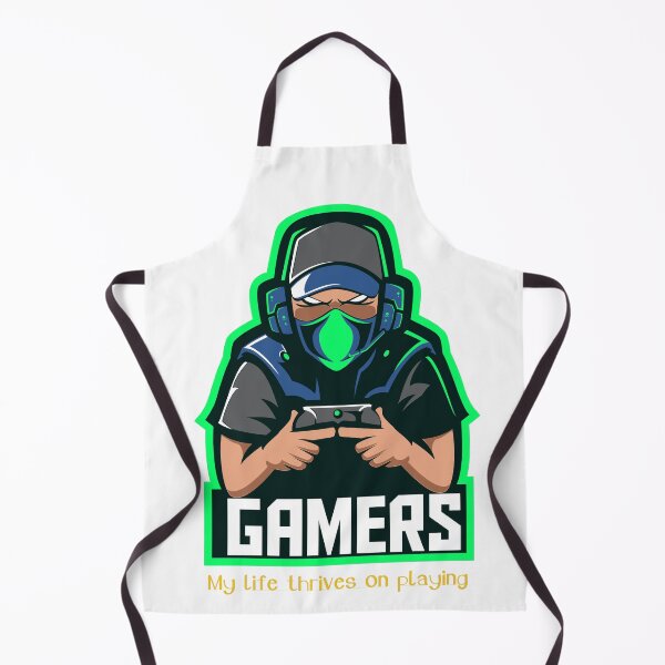 Item preview, Gamers – My Life Thrives on Playing designed and sold by Design-BO.