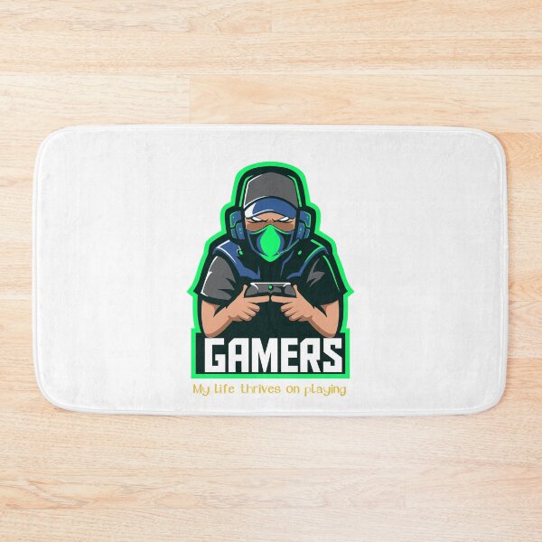 Item preview, Gamers – My Life Thrives on Playing designed and sold by Design-BO.