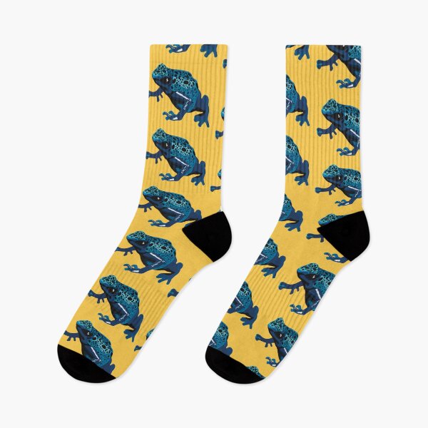 Item preview, B is for Blue Poison Dart Frog, Blue Poison Dart Frog Illustration – Vibrant Tropical Frog Art for Amphibian Lovers designed and sold by PrettylittlepastelUk.