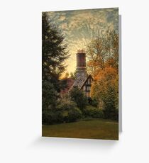 Tudor in Autumn Greeting Card