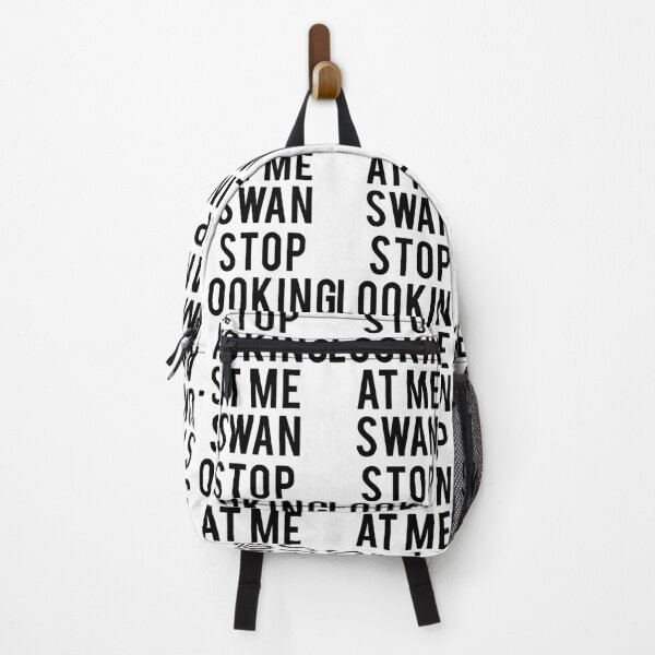 Item preview, Stop Looking At Me Swan Billy Madison Movie Fan Text Art designed and sold by xwrpalva28.