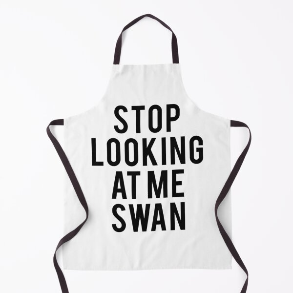 Item preview, Stop Looking At Me Swan Billy Madison Movie Fan Text Art designed and sold by xwrpalva28.