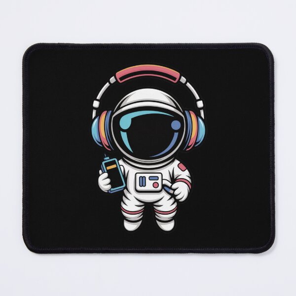 Item preview, Headphones Astronaut – Chill Hip-Hop Neon Space Explorer Design designed and sold by ColorSplash123.