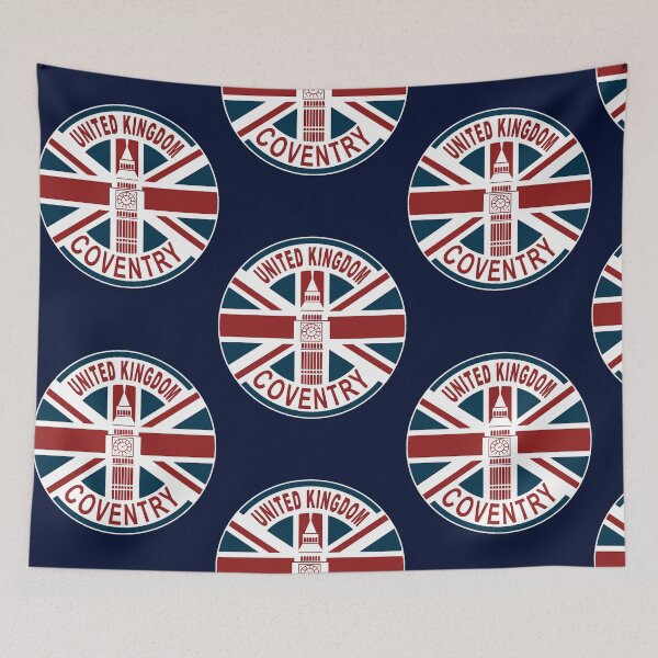 Item preview, Coventry United Kingdom UK Union Jack British Flag designed and sold by CalanthBrenna.