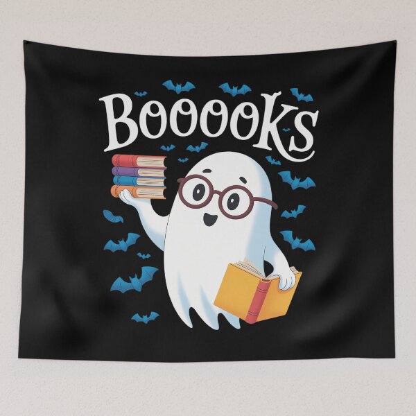 Item preview, Halloween Books Librarian English Teacher Reader Reading designed and sold by ticlitule.
