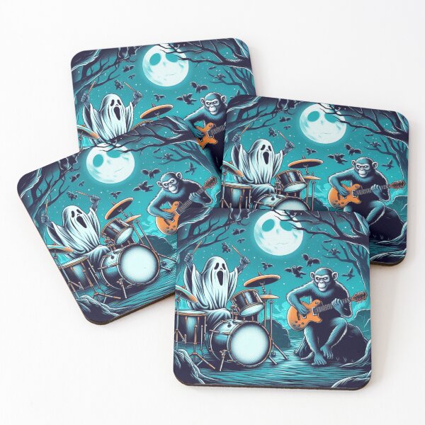 Item preview, Ghost and monkey  designed and sold by Dogandesighn.