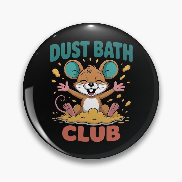 Item preview, Dust Bath Club Funny Degu Scene designed and sold by procionartss.