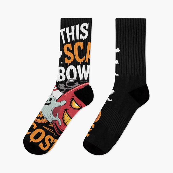 Item preview, Scary Bowling Halloween Skeleton Lovers designed and sold by savrmiller.