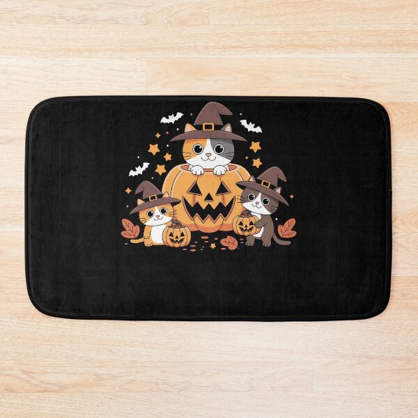 Item preview, Halloween Cat Shirt For Women Girls Pumpkin Spooky Season designed and sold by ticlitule.