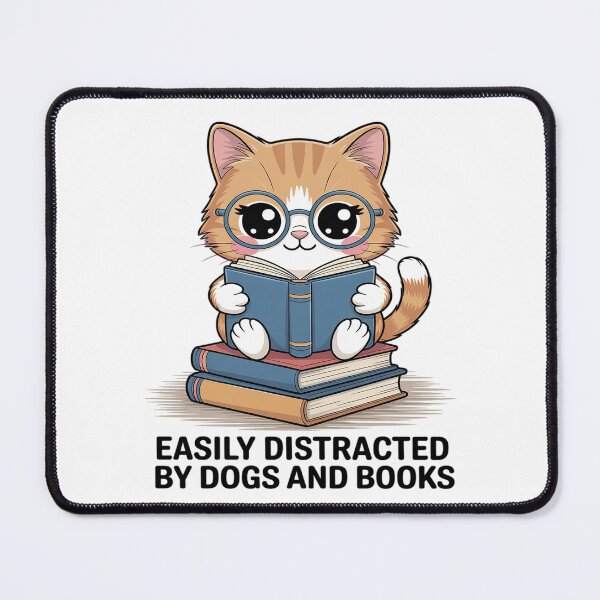 Item preview, Easily Distracted By Dogs And Books designed and sold by procionartss.