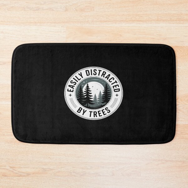 Item preview, Easily Distracted By Trees Funny Nature designed and sold by procionartss.