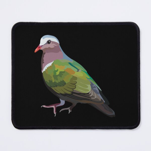 Item preview, C is for Common Emerald Dove,Common Emerald Dove Collection | Exotic Bird Art & Wildlife Designs designed and sold by PrettylittlepastelUk.