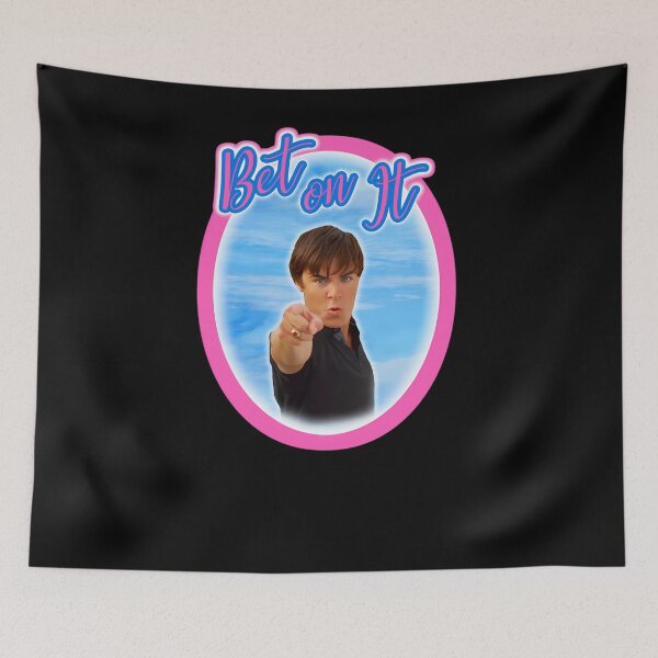 Item preview, Troy Bolton Says Bet On It High School Musical Zac Efron Fan Art  	 designed and sold by faeoxqckpc35.