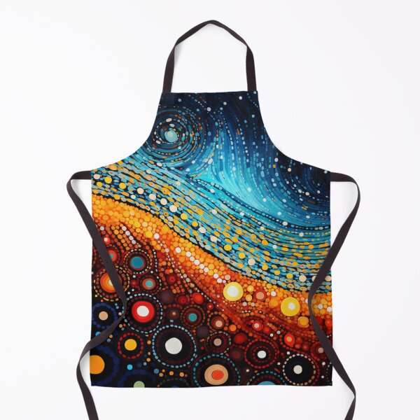 Item preview, Aboriginal Inspired Dot Art - With Magma and Water designed and sold by GrinGalore.