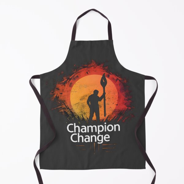 Item preview, Champion of Change Silhouette with Sunset Art designed and sold by Jackflash2023.