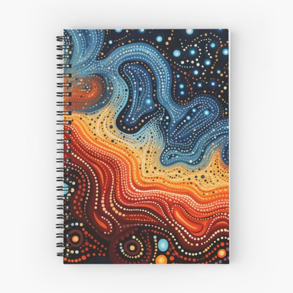 Item preview, Aboriginal Inspired Dot Art - With Lava Beauty designed and sold by GrinGalore.