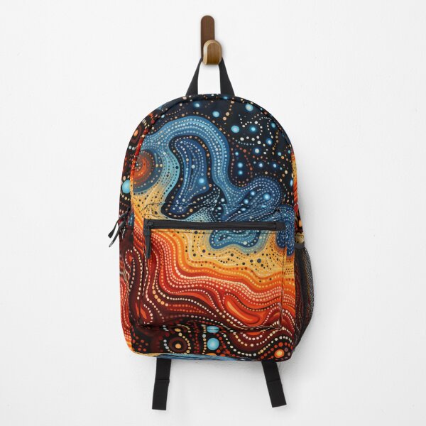 Item preview, Aboriginal Inspired Dot Art - With Lava Beauty designed and sold by GrinGalore.