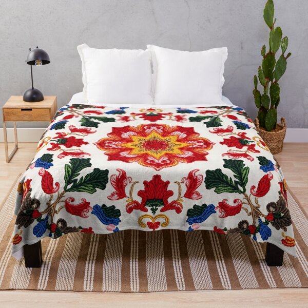Item preview, Traditional Mexican Floral Embroidery 27 designed and sold by Tom-Johnson.