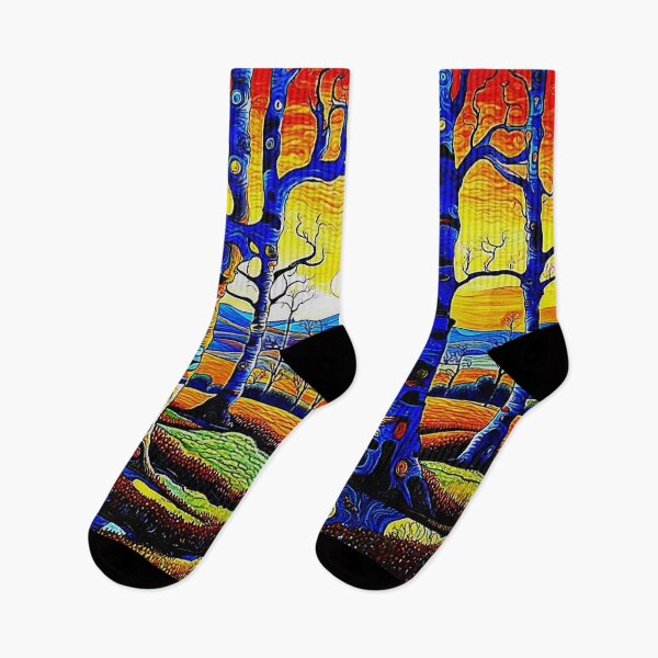 Item preview, Skeletal trees at sunset designed and sold by George Hutton Hunter.