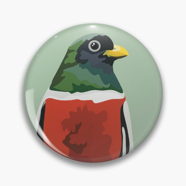 Item preview, T is for Trogan,Trogon Bird Collection | Exotic Bird Art & Wildlife Designs designed and sold by PrettylittlepastelUk.