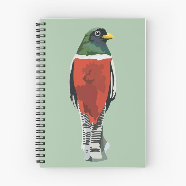 Item preview, T is for Trogan,Trogon Bird Collection | Exotic Bird Art & Wildlife Designs designed and sold by PrettylittlepastelUk.