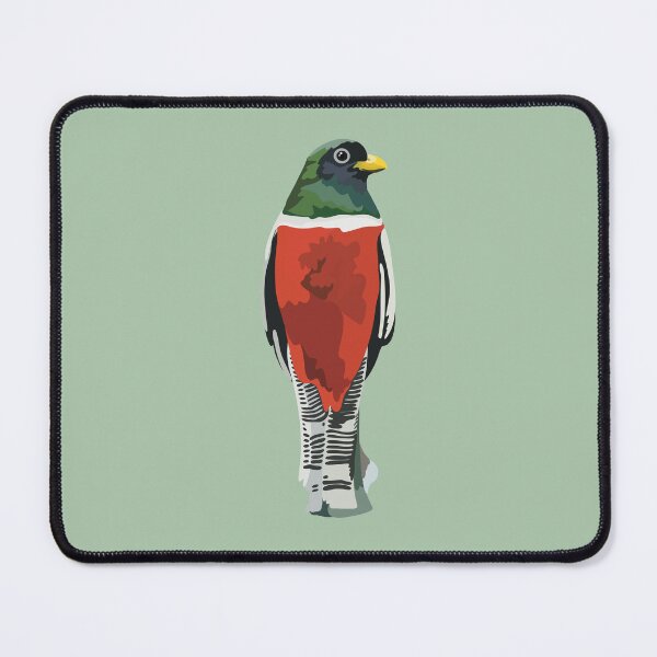 Item preview, T is for Trogan,Trogon Bird Collection | Exotic Bird Art & Wildlife Designs designed and sold by PrettylittlepastelUk.