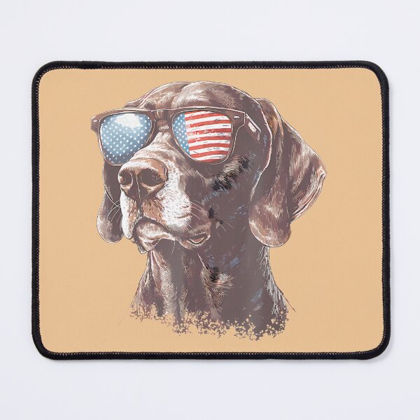 Item preview, Cool Gsp With Usa Flag Sunglasses By Merch, Limited Edition, Perfect Gift For You And Friends designed and sold by Michael Underwood.
