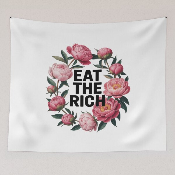 Item preview, Eat The Rich Floral designed and sold by itsnothatweird.