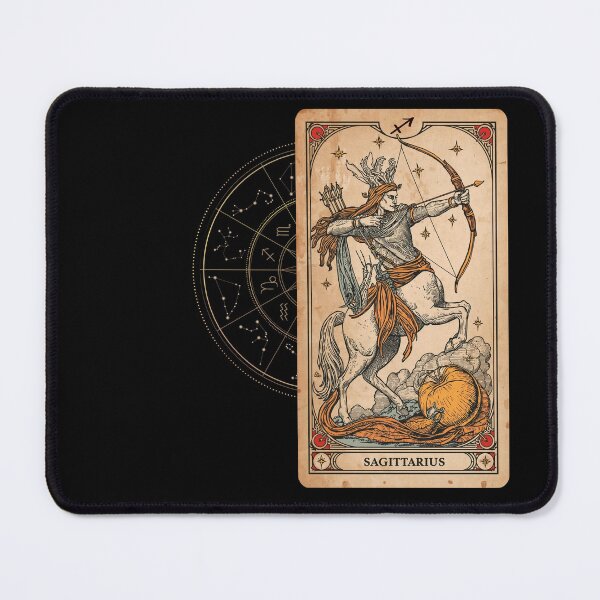 Item preview, zodiac signs, sagittarius, vintage card, a gift for everyone, designed and sold by miro-bob-design.
