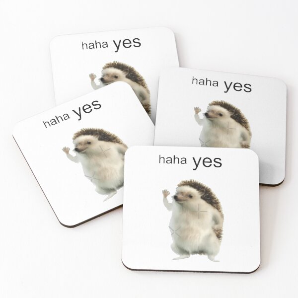 Item preview, Tesla Haha Yes Hedgehog   	 designed and sold by gatpbkonnyb21.