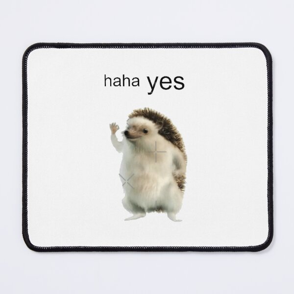 Item preview, Tesla Haha Yes Hedgehog   	 designed and sold by gatpbkonnyb21.