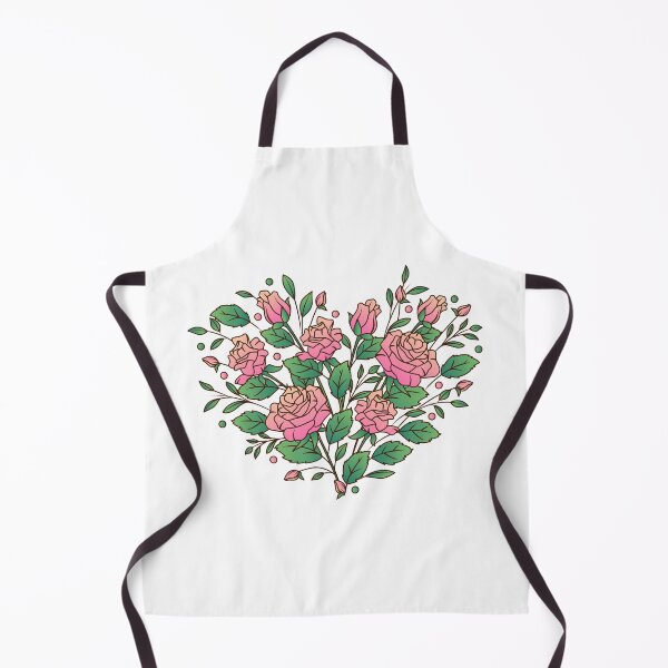 Item preview, Heart of Roses Floral Illustration designed and sold by ColorloomArt.