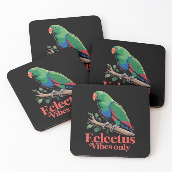Item preview, Eclectus Vibes Only Parrot Bird Exotic Animal Pet Owner designed and sold by itsnothatweird.