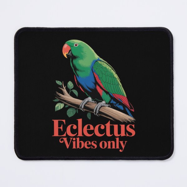Item preview, Eclectus Vibes Only Parrot Bird Exotic Animal Pet Owner designed and sold by itsnothatweird.