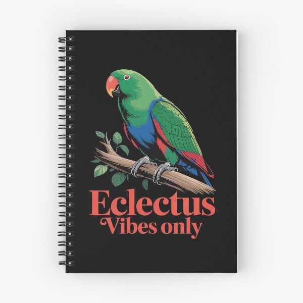 Item preview, Eclectus Vibes Only Parrot Bird Exotic Animal Pet Owner designed and sold by itsnothatweird.