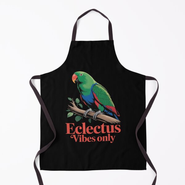 Item preview, Eclectus Vibes Only Parrot Bird Exotic Animal Pet Owner designed and sold by itsnothatweird.