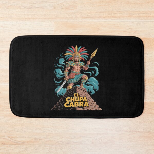 Item preview, El Chupacabra Warrior Cryptid Mythology Legends designed and sold by itsnothatweird.