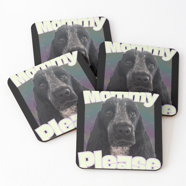 Item preview, Mommy Please Cocker Spaniel Blue Roan designed and sold by AnaisBreton.