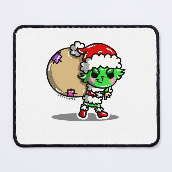 Item preview, Green Cartoon Christmas Mischief Retro designed and sold by ExcitingWright.