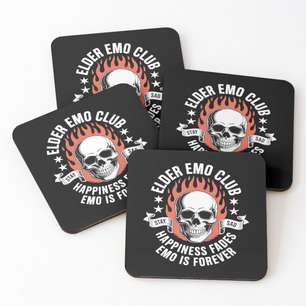 Item preview, Elder Emo Forever Club Happiness Fades so Stay Sad designed and sold by itsnothatweird.