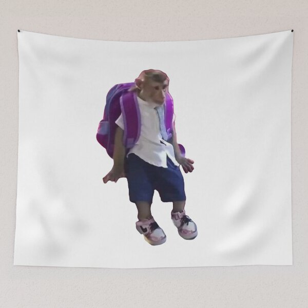 Item preview, backpack monkey designed and sold by monkey zone.