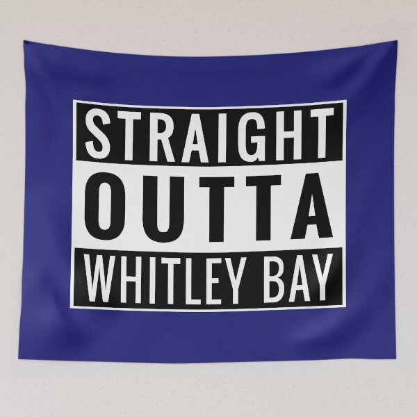 Item preview, Straight Outta Whitley Bay designed and sold by Jeallan Designs.