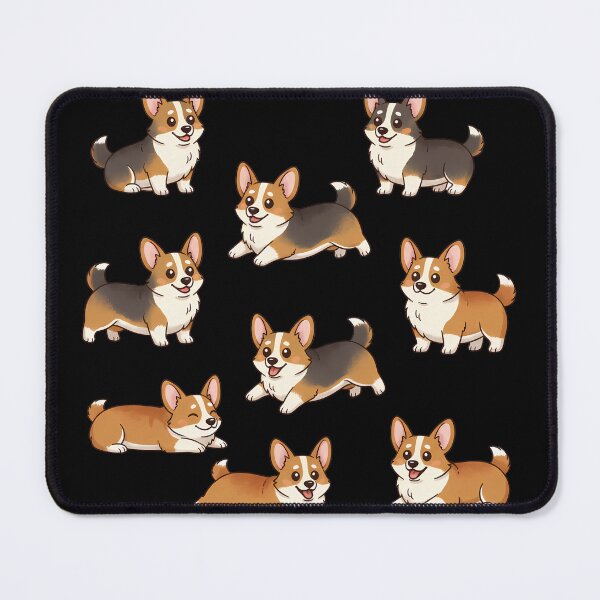 Item preview, Corgi Crew in Cute Cartoon Style designed and sold by 0606PM.