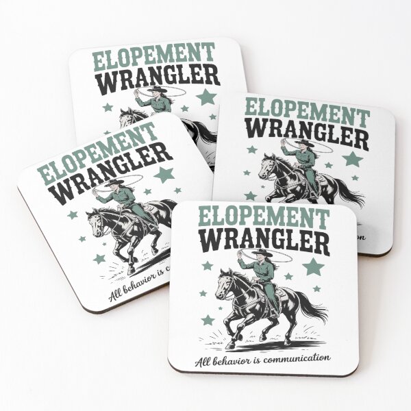 Item preview, Elopement Wrangler RBT Registered Behavior Therapist designed and sold by PeteHomenick.