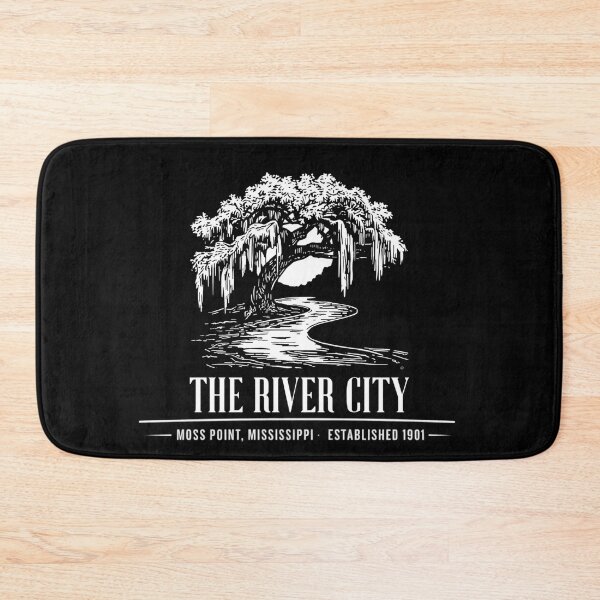 Item preview, Moss-Covered River Tree in River City Scene designed and sold by dianadouri.