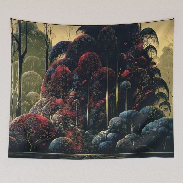 Item preview, Wind Breaks By Eyvind Earle designed and sold by Sirintyfree.