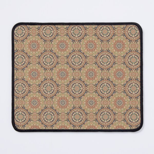 Item preview, Bohemian Mandala Medallions Pattern, Intricate Boho Tribal Print, Earthy Jewel Tones designed and sold by The Cozy Stripe | Modern Textile Stories.