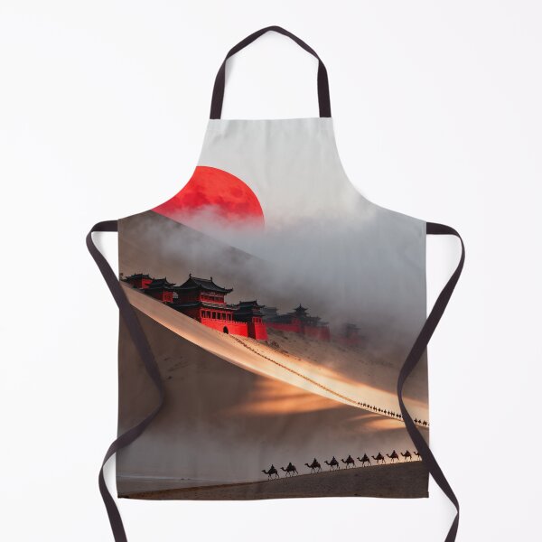 Item preview, Epic Desert Fortress Under Crimson Orb designed and sold by zzz888.